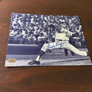 - sandy koufax Signed Autographed